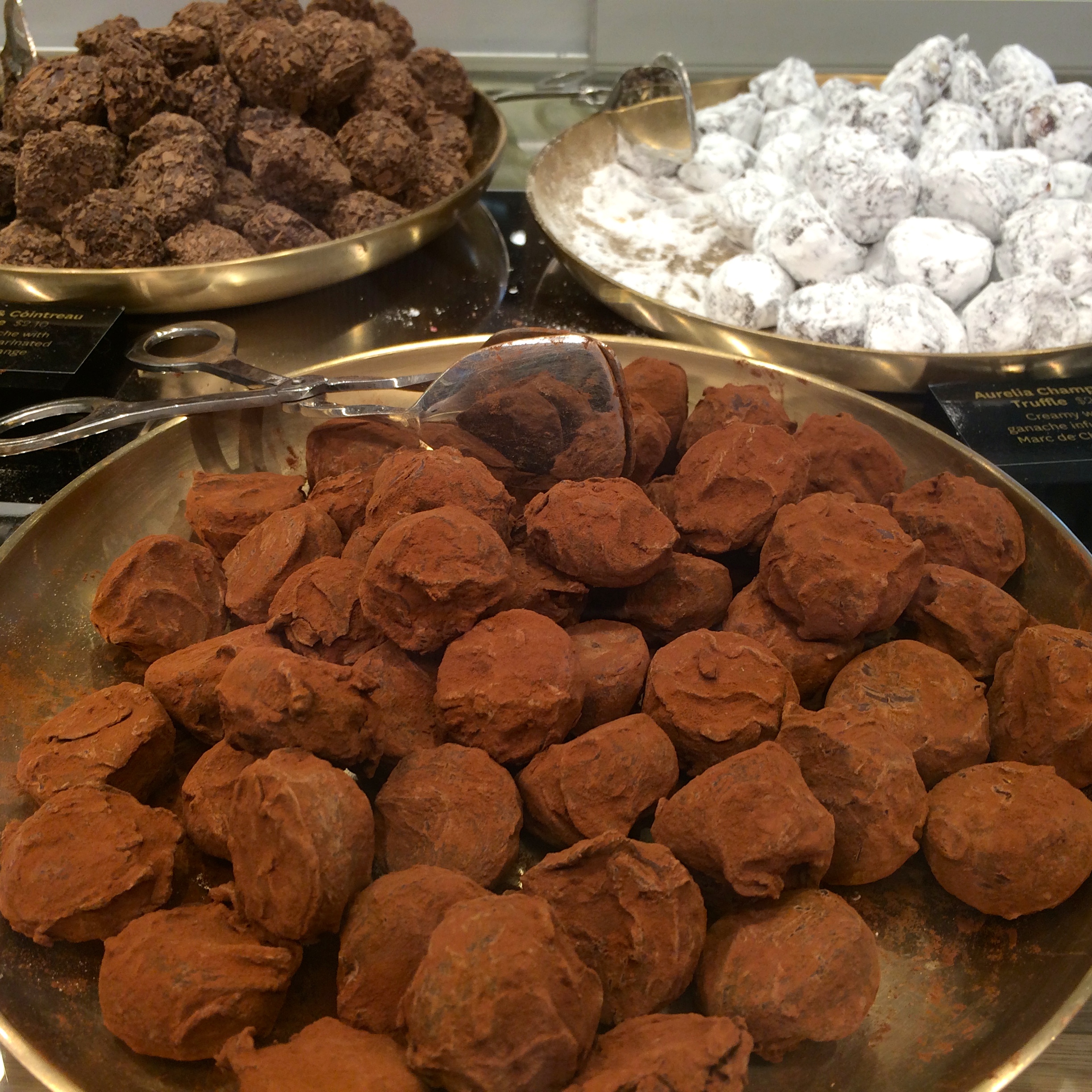 Chocolate truffles of belonging